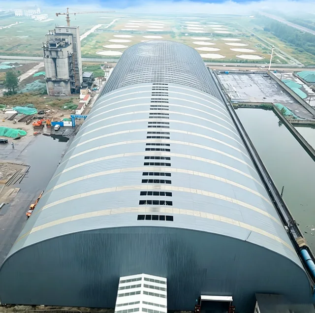 Steel Grid Terminal: Large-Span Structural Steelwork