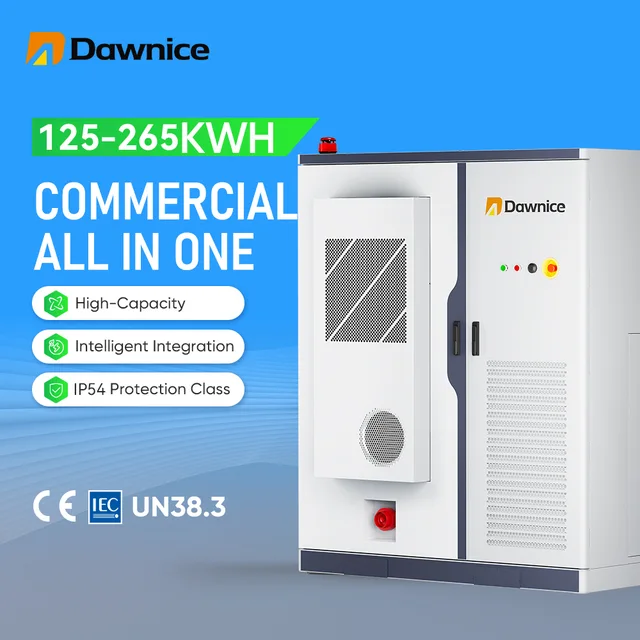 Dawnice Industrial Battery Storage All in One Solar Container 125KW 265KWh Solar Energy System
