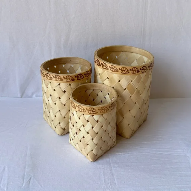 Wood chip basket
