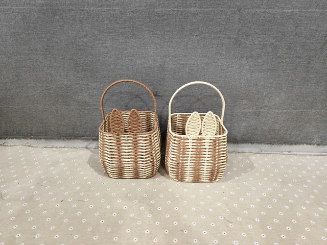 Cotton rope basket