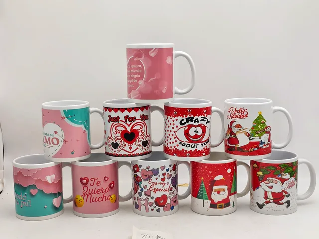 9oz, 10oz, 11oz, 12oz Porcelain Mugs