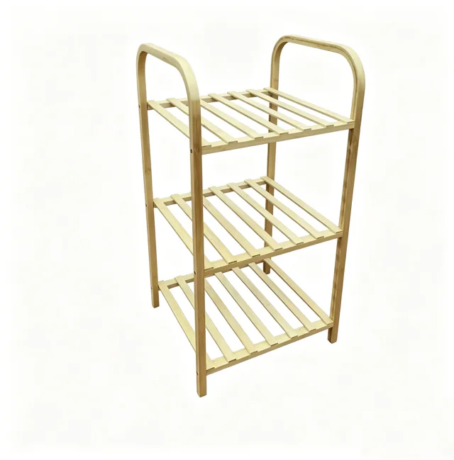 3-Tier Bamboo Storage Rack