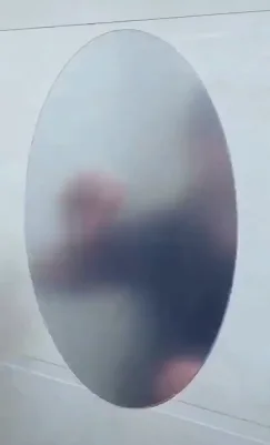 Oval Sticker Mirror